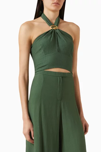 Taylor Halter Top in Viscose