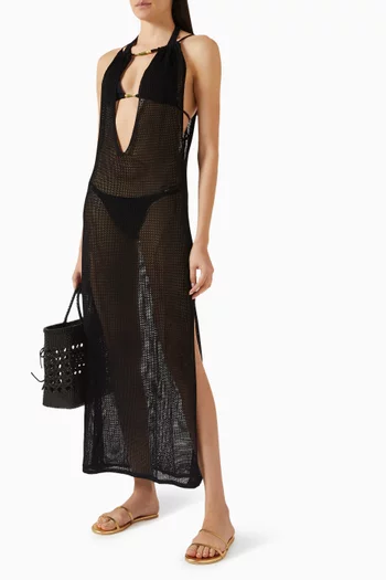 Knit Micah Cover Up Maxi Dress