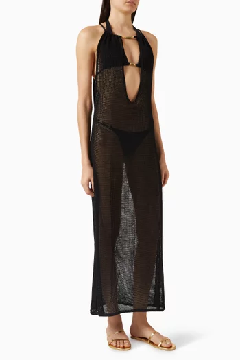 Knit Micah Cover Up Maxi Dress