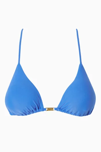 Matte Mage T Back Triangle Bikini Top