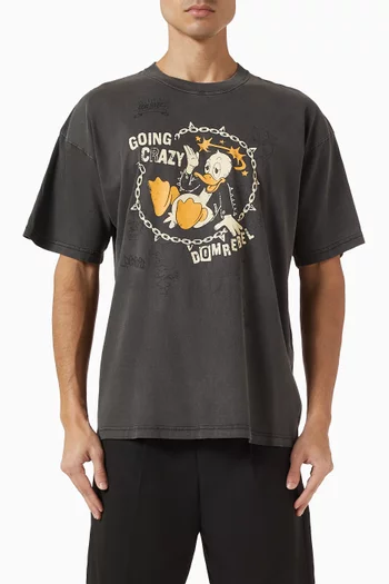 Cray Faded T-shirt in Cotton-jersey