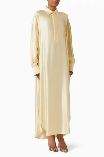 فستان كانديلا بنمط قميص فيسكوز