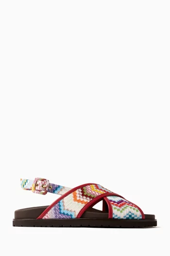 Allan Flat Sandals