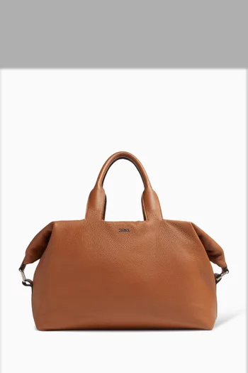 Holdall Raglan Bag in Deerskin