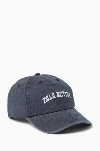 Active Embroidered Cap in Cotton