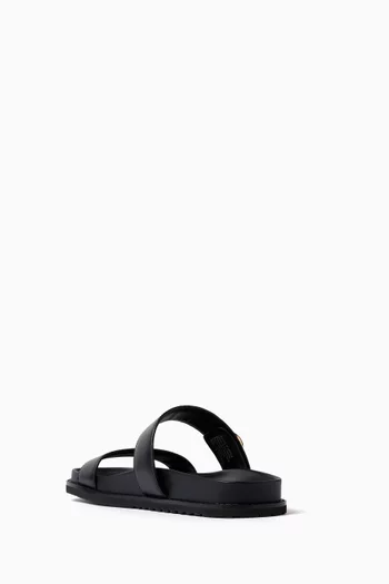 Romy Sport Slides in Leather