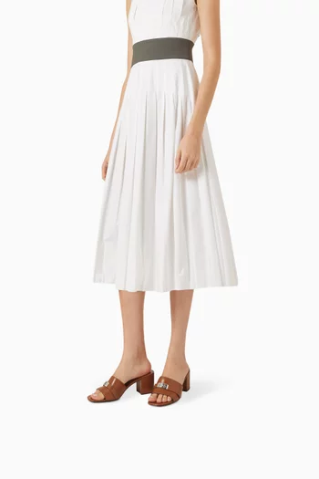 حذاء مفتوح ليلي جلد