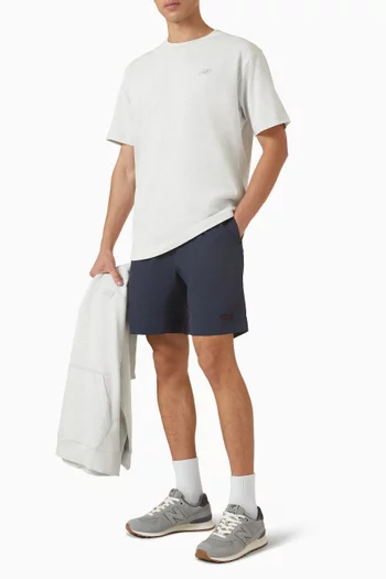 تي شيرت رياضي بشعار الماركة قطن وجيرسيه