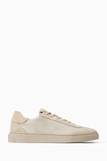 Vibe Sneakers in Canvas, Leather & Suede