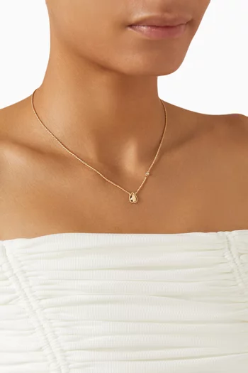 قلادة سيربنت بوهيم بدلاية مقاس XS ذهب عيار 18