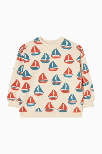 Loupy Lou Sweatshirt in Organic-cotton