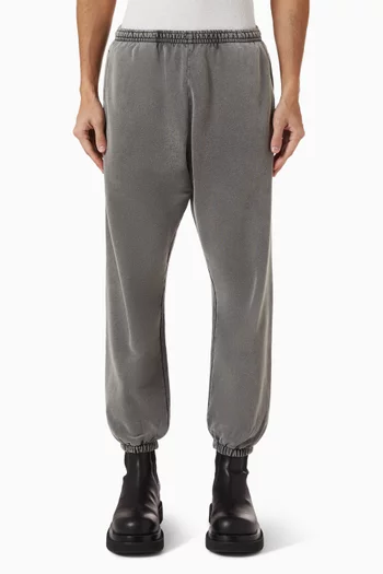Washed Sweatpants in Fleece