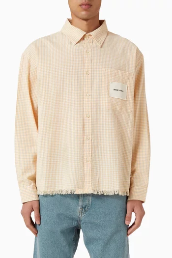 Distressed Farmer's Shirt