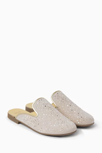 Rhinestone-embellished Sandals