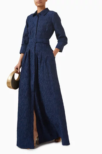 Courtney Belted Gown