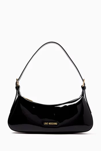 Smart Daily Shoulder Bag in Leather