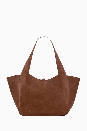Le 5 À 7 Bea Tote Bag in Suede
