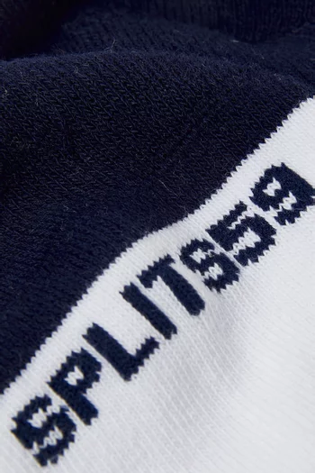 جوارب بطول الكاحل بشعار الماركة