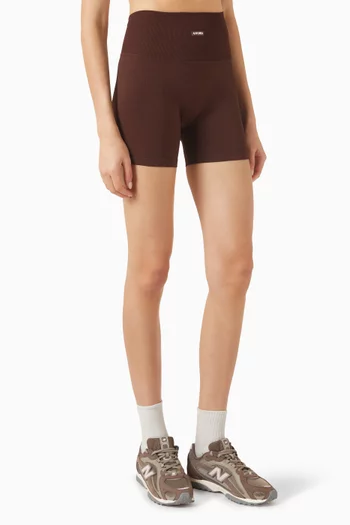 Coutour Ridded Seamless Shorts