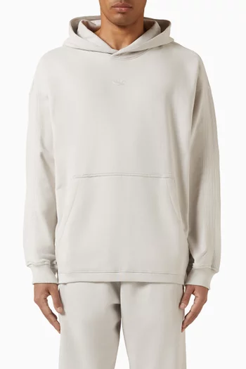 كنزة بغطاء رأس بريميوم إسنشالز قطن