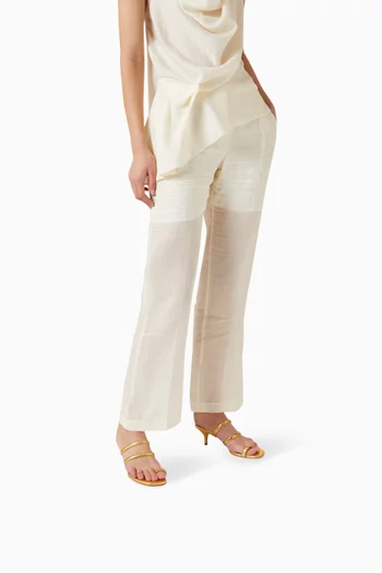 Modia 55 Sandals in Metallic Leather