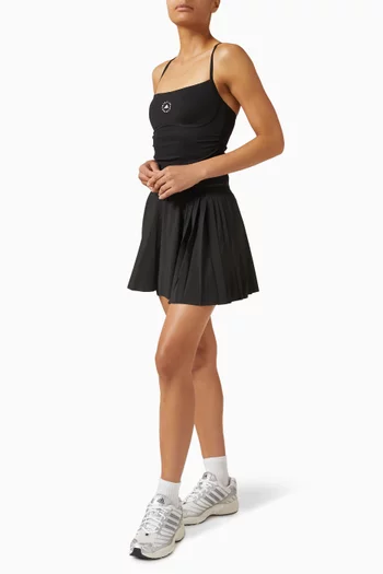 بلوزة ستوديو قصيرة بحمالات رفيعة أديداس × ستيلا مكارتني