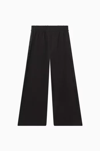 Lace-trim Sweatpants