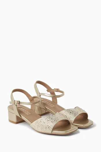 Haizea Crystal-embellished Sandals