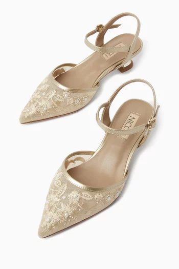 Ezio Crystal-embellished Sandals