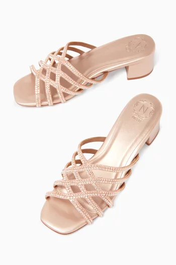 Kizha Crystal-embellished Sandals