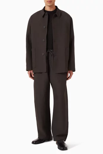 Nopi Jacket in Linen-blend