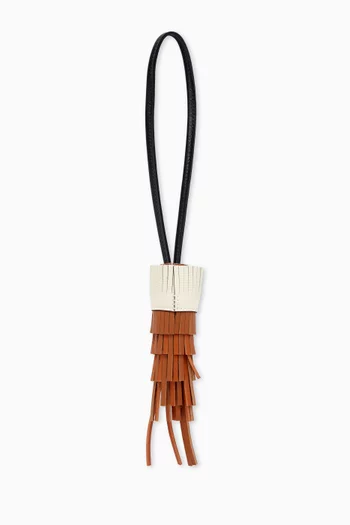 Unused Chouette Bag Charm in Milo Lambskin & Swift Calfskin