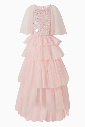 Aurora Veil Tutu Dress in Tulle