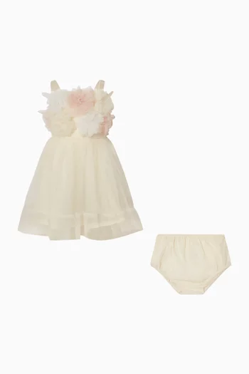 Bébé Tide Blossom Dress in Tulle