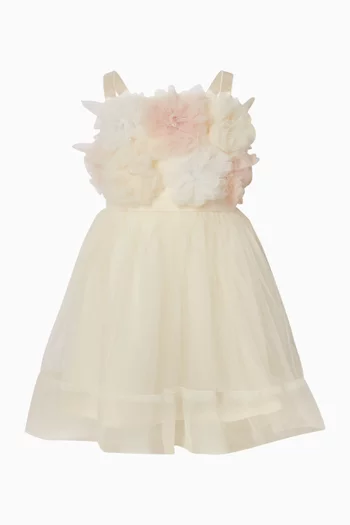 Bébé Tide Blossom Dress in Tulle
