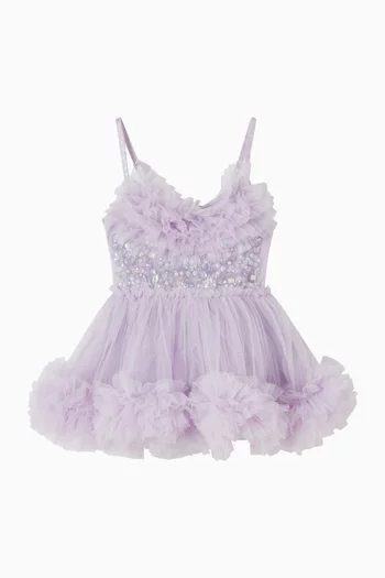 Bébé Celestial Shine Tutu Dress in Tulle