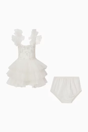 Bébé Whispers of the Deep Tutu Dress in Tulle