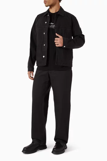 Biker Jacket in Denim