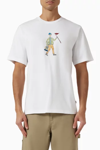 تي شيرت بترول قطن