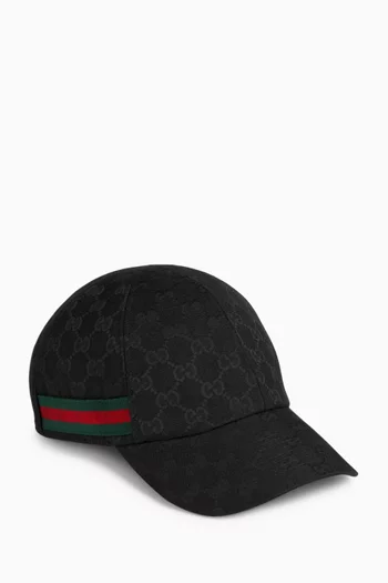 GG Baseball Cap in Canvas
