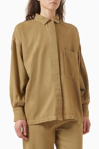 Jenny Shirt  in Tencel-denim