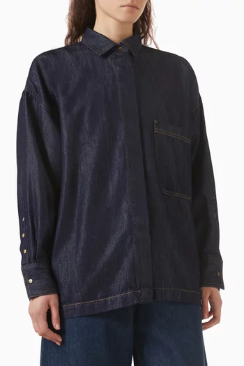 Jenny Shirt  in Tencel-denim