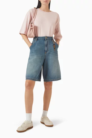 Emily Shorts in Tencel-denim