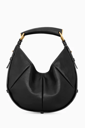 حقيبة هوبو مومباسا صغيرة جلد عجل