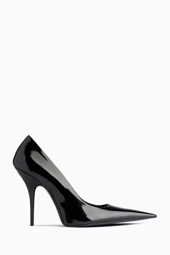 Avenue 110 Pumps in Patent Calfskin Leather