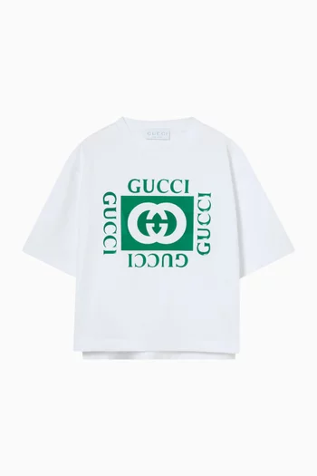 Logo-print T-shirt in Cotton-jersey