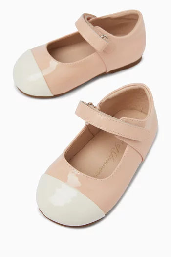 Jenny 2.0 Ballerina Sandals in Patent-leather