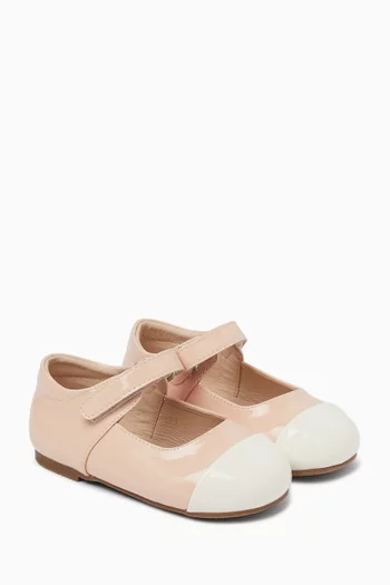 Jenny 2.0 Ballerina Sandals in Patent-leather