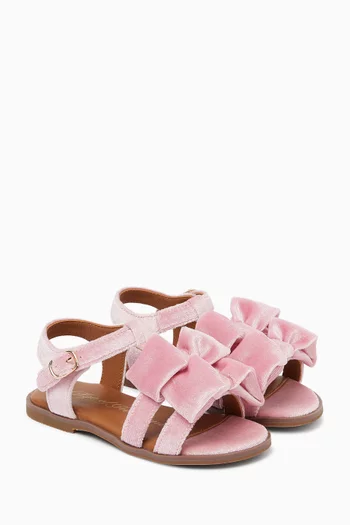 Rumi Sandals in Velvet