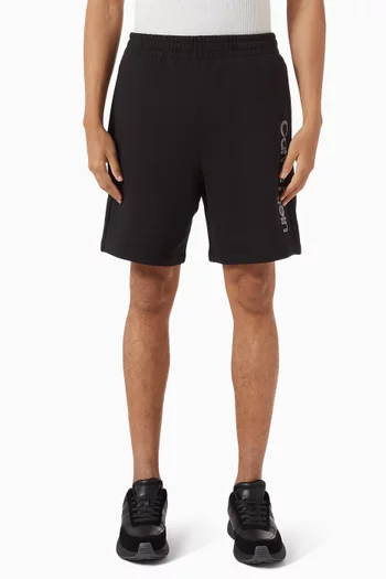 شورت بطبعة قطن